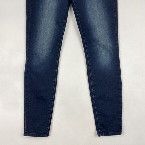 Levi Strauss GOLD SIGNATURE Sz 2 Totally Shaping Pull On Skinny Jeans Jeggings - Picture 4 of 10
